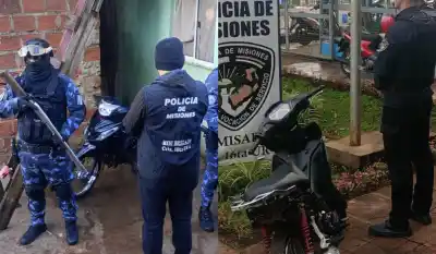 Presumían en Instagram con las motos que robaban: cayó una banda en Posadas