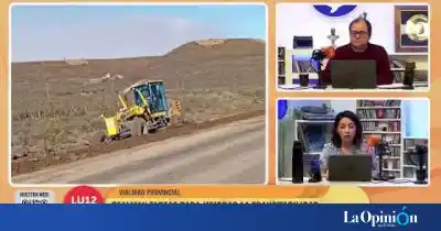Aplican antihielo en dos tramos clave de Santa Cruz para evitar el congelamiento de la ruta