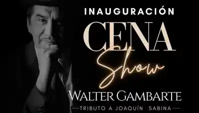 Walter Gambarte trae a Sabina a Casinos del Sol con cena show y un plus inesperado