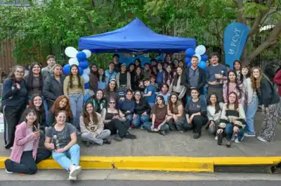 Estudiantes de la Uader llevaron accidentología, criminalística y matemática a la Maratón de los Niños