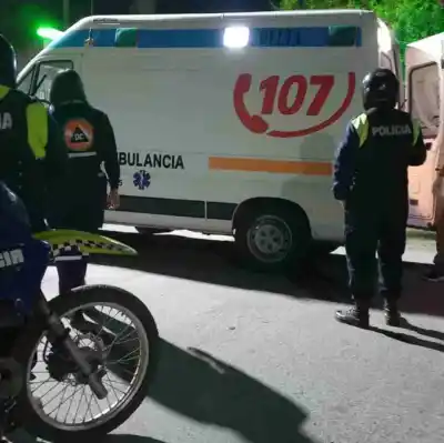 Motociclista sufrió golpes en la cabeza al chocar en Monteros