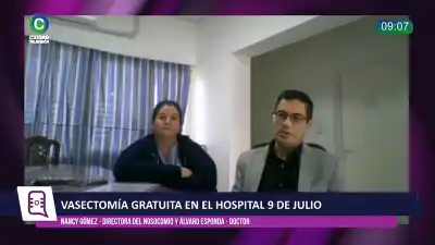 Vasectomía gratis en el Hospital 9 de Julio: cómo anotarse para la primera jornada