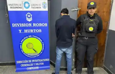 Lo vieron andar por la 25 y Mendoza con la misma ropa del robo y lo atraparon