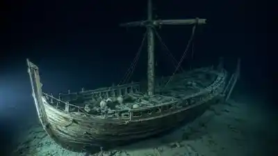 Un barco griego de 2.400 años apareció intacto a más de 2 km de profundidad: el secreto de su conservación