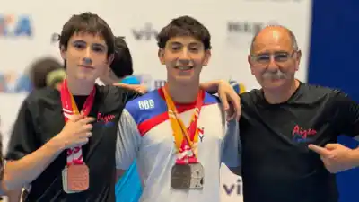 Dos jujeños sumaron cuatro medallas para la Argentina en el Sudamericano de Gimnasia