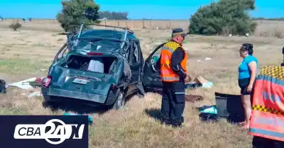 Volcó en la autopista Córdoba-Rosario y murió: quién era el conductor