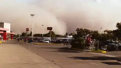 Alerta por un viento sur que traerá ráfagas superiores a 100 km/h: a qué zonas alcanzará