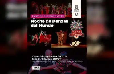 Una noche con bailes y trajes típicos: la previa de una fiesta que reúne a 21 colectividades