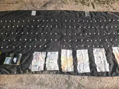 Cayó en un control de rutina, pero en la riñonera escondía 135 envoltorios de cocaína