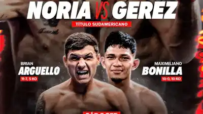 Invicto y campeón: el "Rey Mago" Noria va por su tercer cinturón ante un rival que ya conoce