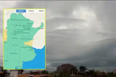 Siete departamentos bajo alerta por tormentas: qué pasa en Paraná