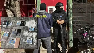 Allanaron una casa y encontraron droga, dinero y un posnet que ahora es la clave de la causa