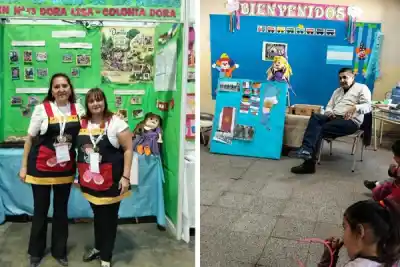 Un jardín de Colonia Dora presentó su proyecto en la Feria de Ciencias: la historia local en un libro digital