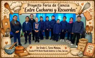 Chicos de primaria revelaron recetas familiares que guardaban un secreto