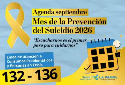 El lema que eligieron estudiantes pampeanos para prevenir el suicidio y que se usará todo el mes