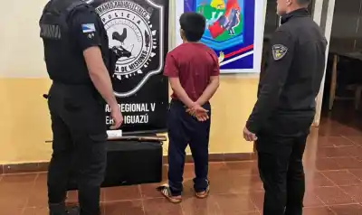 Golpeó a una mujer en su galpón y escapó con un rifle: la rápida caza de “Pastorcito” en Wanda