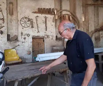 Murió el maestro que convirtió una herrería en guardiana de la memoria de Jáchal