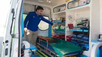 Las ambulancias que actúan como terapia intensiva y ya salvan vidas en cuatro ciudades