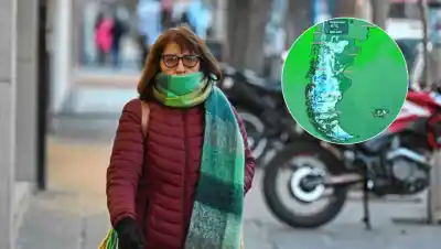 El frío antártico ya está acá: las zonas que este finde quedarán bajo cero