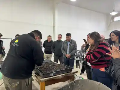 Vecinos de Alto Pencoso se metieron en un vivero provincial y lo que aprendieron no es solo huerta
