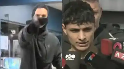 Pactaron vender 13 celulares en una estación de servicio y dos ladrones los sorprendieron: el video que grabaron con una cámara oculta