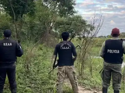 Patrullaje rural en Formosa: qué buscan en los montes de la Estancia Monte Claro