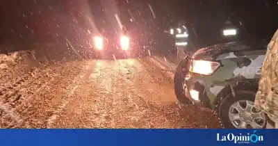 Un control rural en Cerro Piedra terminó con un hallazgo que no esperaban