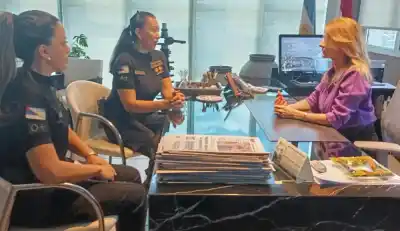 La Policía de Misiones se acerca al Consulado de Austria en Posadas