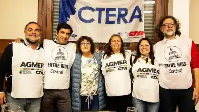 Con el 76% de los votos, la lista Celeste Violeta arrasó en Ctera y renovó su conducción