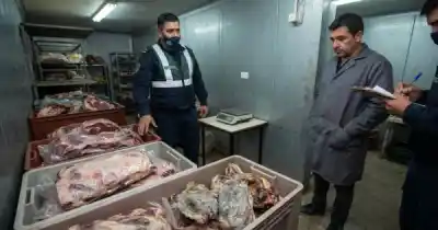 Hallazgo en una cámara frigorífica de Las Lajitas: secuestraron más de 50 kilos de carne en mal estado
