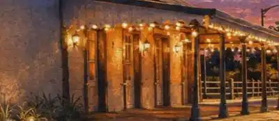 La estación de Río Primero se ilumina para celebrar un nuevo aniversario