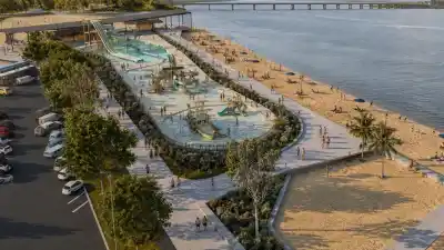 El parque acuático de Rosario avanza y ya tiene fecha para abrir sus puertas