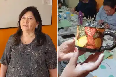 El taller que reúne a vecinos de todas las edades en Fernández