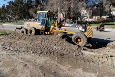 La avenida Fray Luis Beltrán ya tiene otra cara tras el temporal