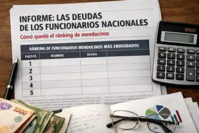 Deudas millonarias: el ranking de los funcionarios mendocinos que más deben en el país