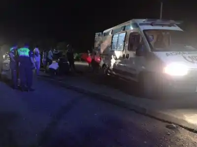 Lo embistió una moto en Monteros y sufrió cortes en la cabeza