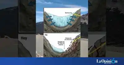 Alerta en Santa Cruz: investigan una ladera que podría desatar un aluvión sobre El Chaltén