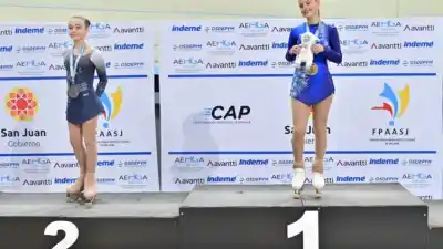 Con solo 10 años, una catamarqueña se coronó campeona nacional de patín