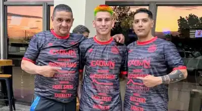 El Rey Mago viaja por el Sudamericano: Noria ya está en Buenos Aires para la pelea con Gerez