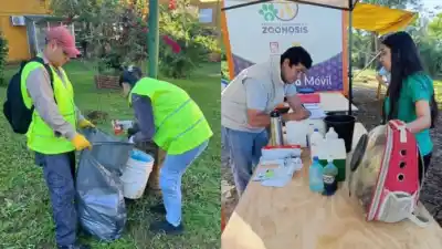 El municipio llegó al barrio Guacurarí con un operativo que incluyó atención veterinaria gratuita