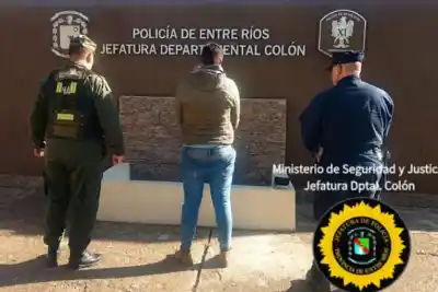 Lo buscaban por un ataque en mayo y lo atraparon del otro lado del río