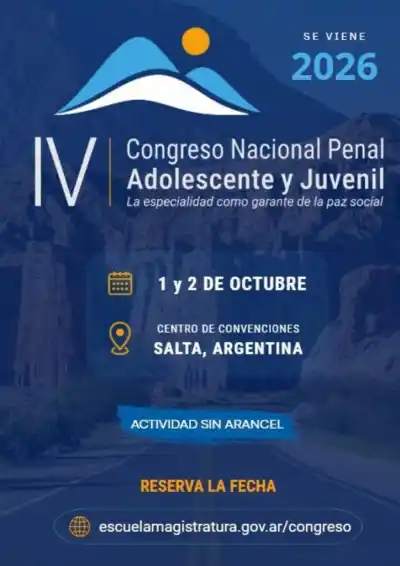 Salta se prepara para recibir a los máximos referentes del derecho penal juvenil del país