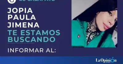La buscan en El Calafate: qué se sabe de la mujer desaparecida