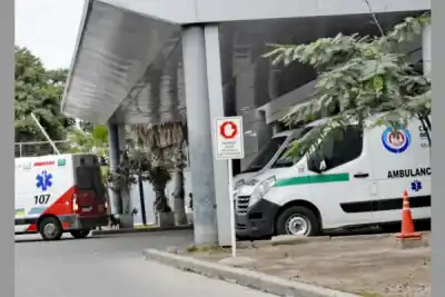 El viaje para visitar a un familiar terminó en llamas: uno sufrió quemaduras