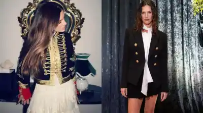 La chaqueta napoleónica: el secreto de estilo que domina el invierno y las famosas no pueden dejar de usar