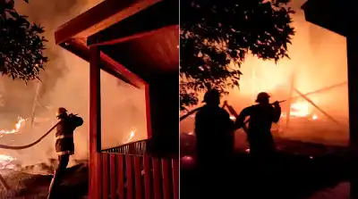 El fuego arrasó con un ícono de Panambí y dejó un misterio