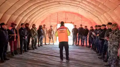 Simulacro de sismo en el Palacio Legislativo: cortes de tránsito y evacuación masiva