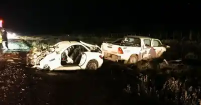 Dos muertos y un herido en un choque sobre la Ruta 22: qué se sabe