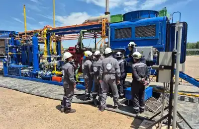 Llegan a Río Negro los equipos que buscan convertir un viejo yacimiento en un gigante del gas