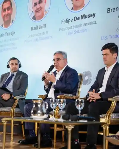 El gobernador Jalil y su apuesta por los minerales críticos: qué le dijo a Estados Unidos